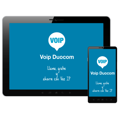 Para llamar desde su número virtual utilice la app llamada Duocom o VoIP Duocom 