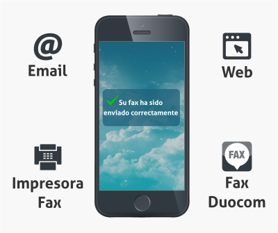 Cómo enviar un fax: email, web, app fax o impresora fax. 