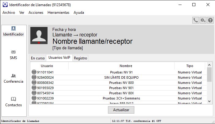 voip identificador