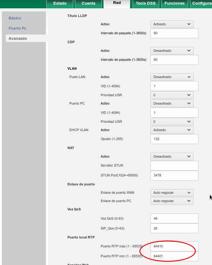 Configurador teléfonos Cisco