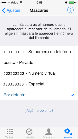 numero fijo en el movil