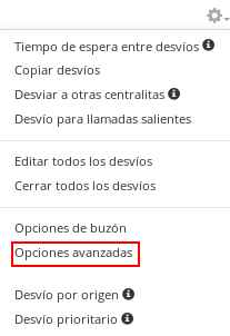 opciones buzon