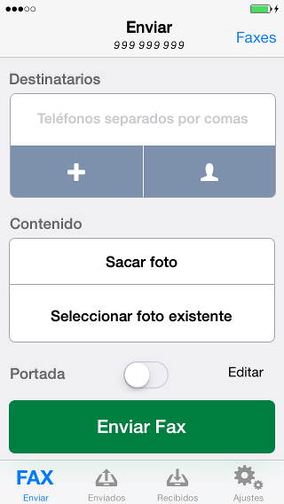 fax para iphone