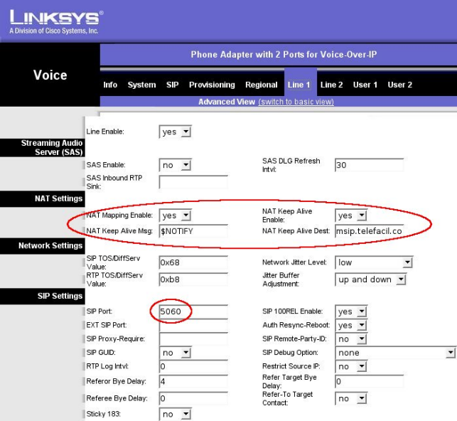 linksys voip router