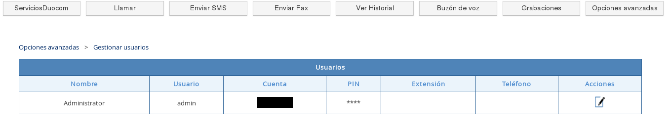 grabaciones vtigerCRM