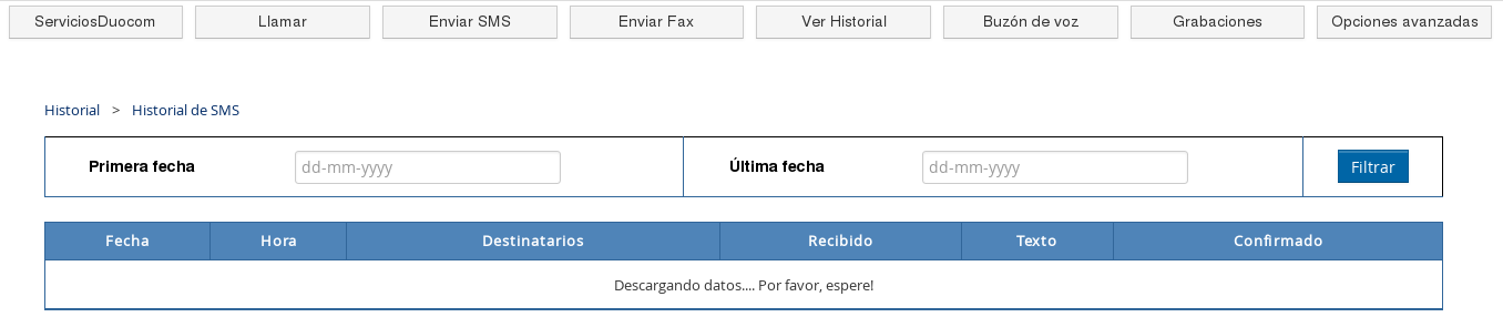 historial vtigerCRM