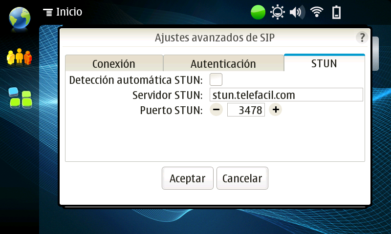 voip configuracion