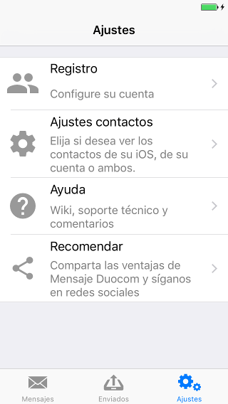 mensaje enviar con iphone