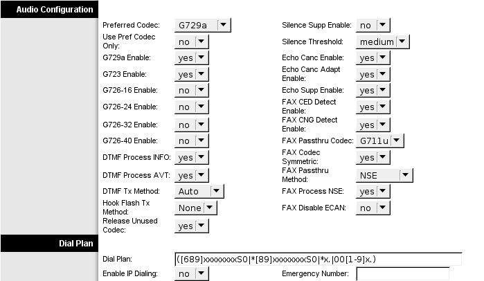 linksys pap2